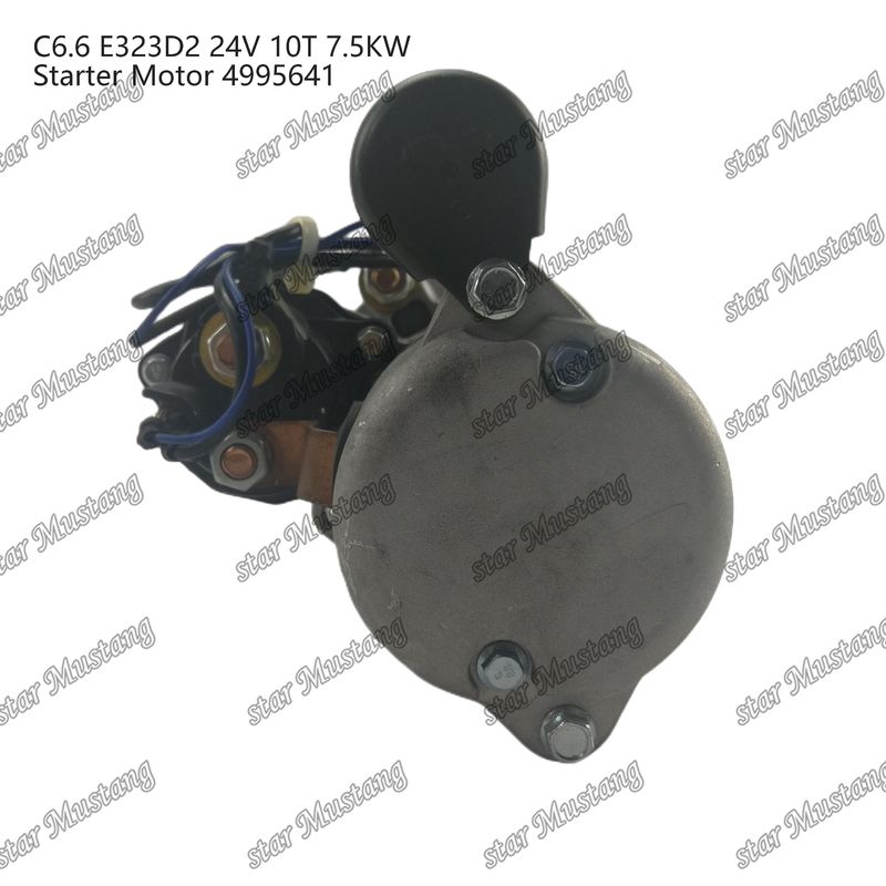 Motor Starter Motor C6.6 E323D2 24V 10T 7,5 kW 4995641 für Caterpillar Motor Ersatzteile