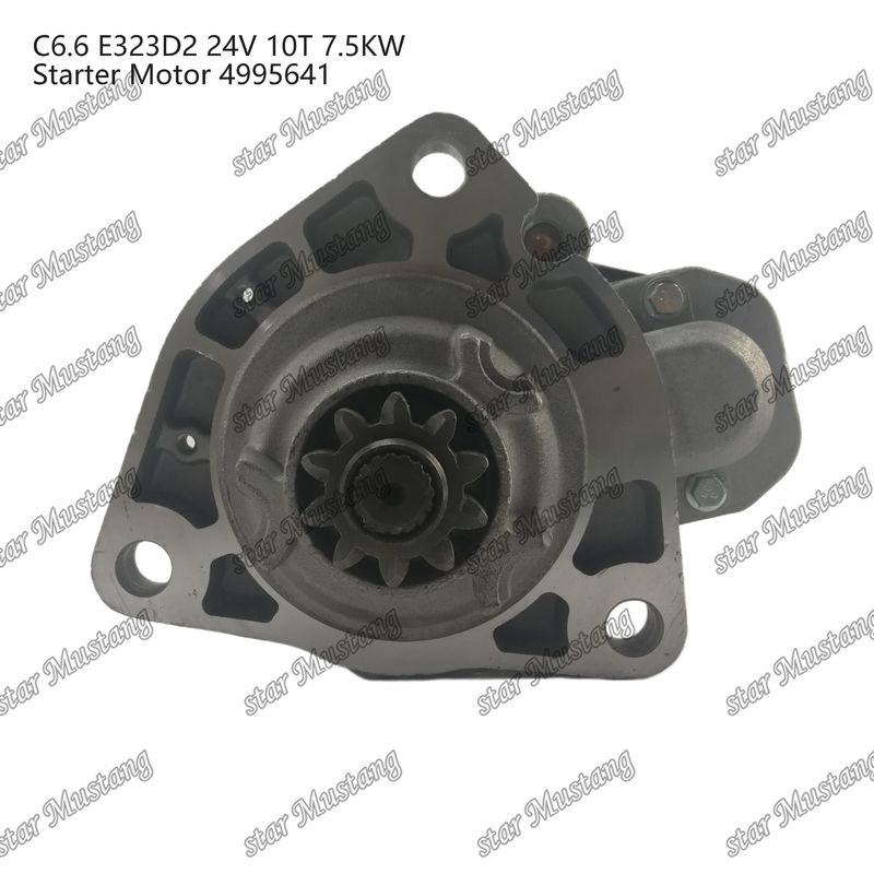 Motor Starter Motor C6.6 E323D2 24V 10T 7,5 kW 4995641 für Caterpillar Motor Ersatzteile
