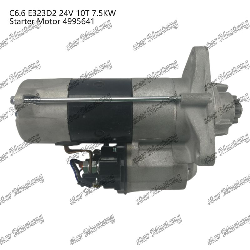 Motor Starter Motor C6.6 E323D2 24V 10T 7,5 kW 4995641 für Caterpillar Motor Ersatzteile