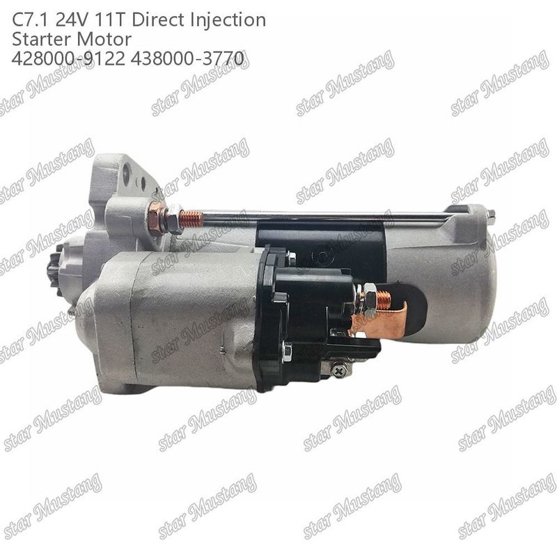 Motor Starter Motor C7.1 DI Typ 24V 11T 428000-9122 438000-3770 für Caterpillar Motoren Ersatzteile