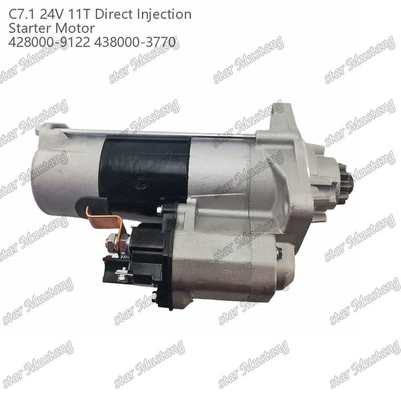 Motor Starter Motor C7.1 DI Typ 24V 11T 428000-9122 438000-3770 für Caterpillar Motoren Ersatzteile