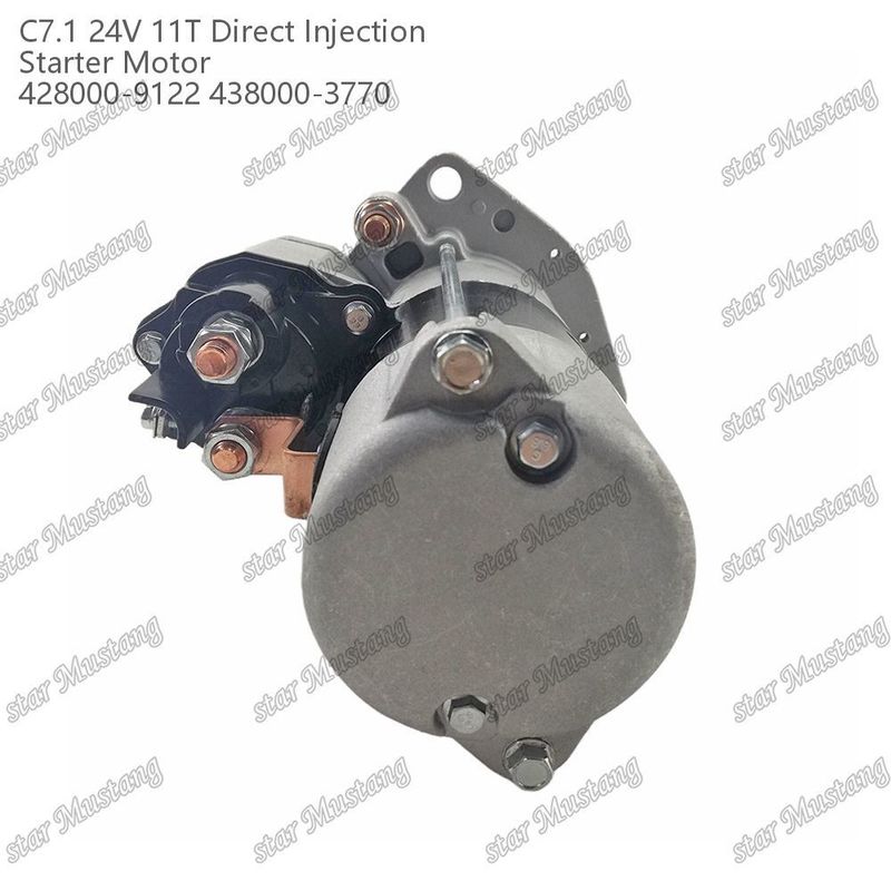 Motor Starter Motor C7.1 DI Typ 24V 11T 428000-9122 438000-3770 für Caterpillar Motoren Ersatzteile