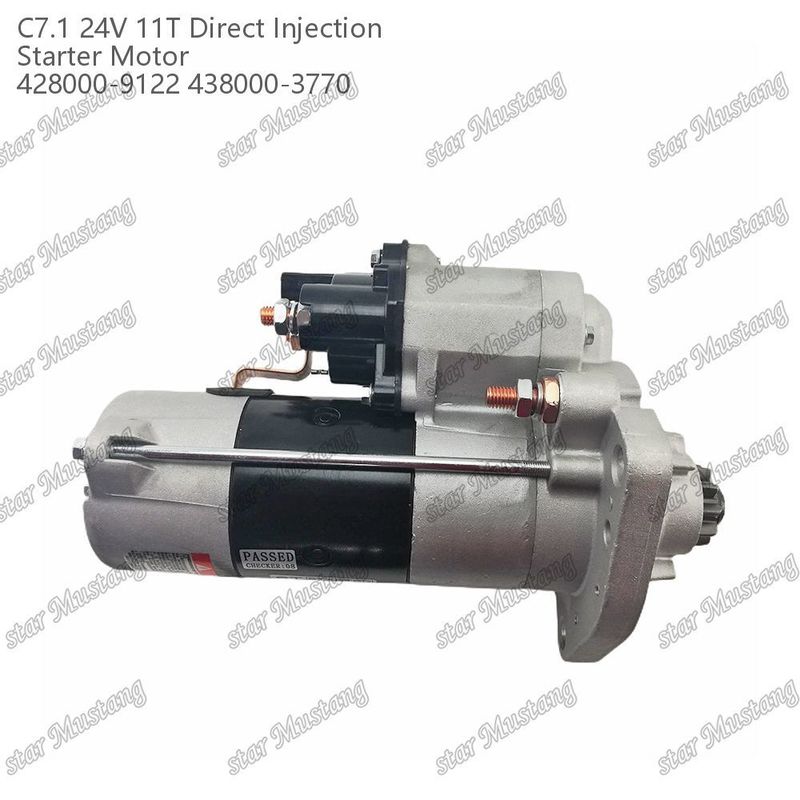 Motor Starter Motor C7.1 DI Typ 24V 11T 428000-9122 438000-3770 für Caterpillar Motoren Ersatzteile