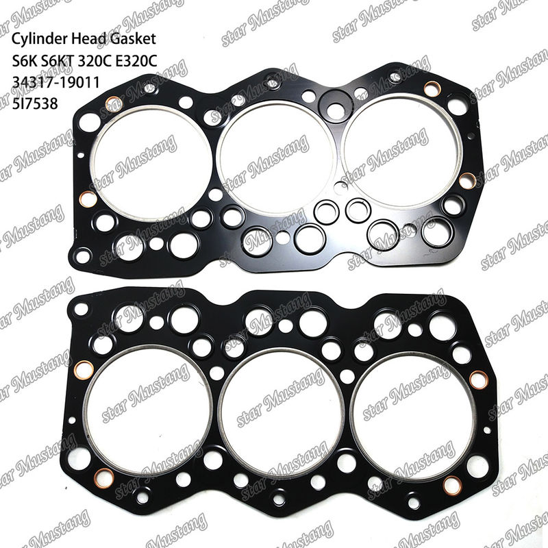 Dichtung des Zylinderkopfes S6K S6KT 320C E320C 34317-19011 5I7538 für Caterpillar-Ersatzteile