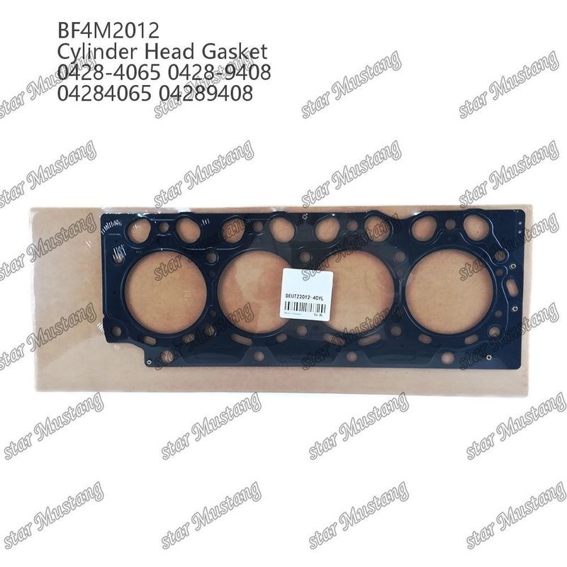 Dichtung des Zylinderkopfes BF4M2012 Metall 0428-4065 0428-9408 04284065 04289 Für Deutz-Ersatzteile