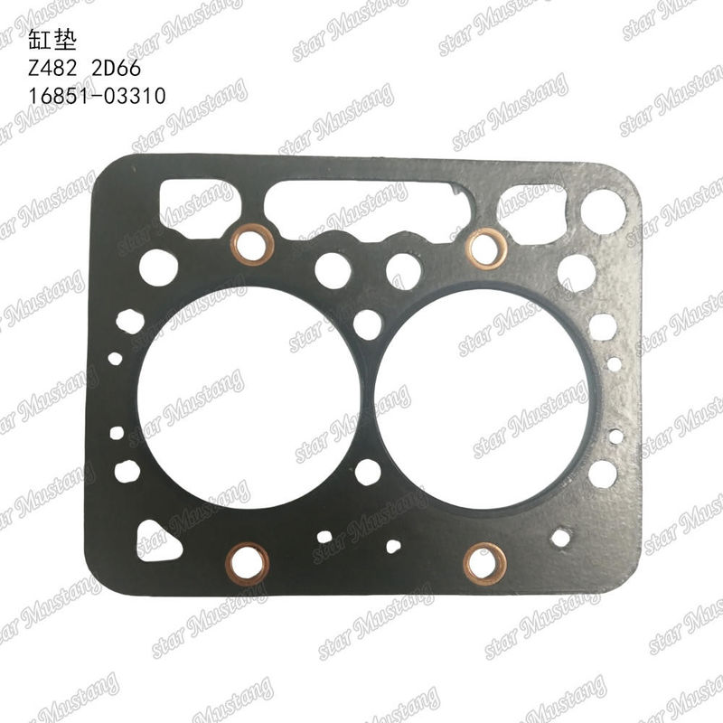 Z482 2D66 Zylinderkopfdichtung Asbest Alter Typ 16851-03310 geeignet für Kubota-Motoren