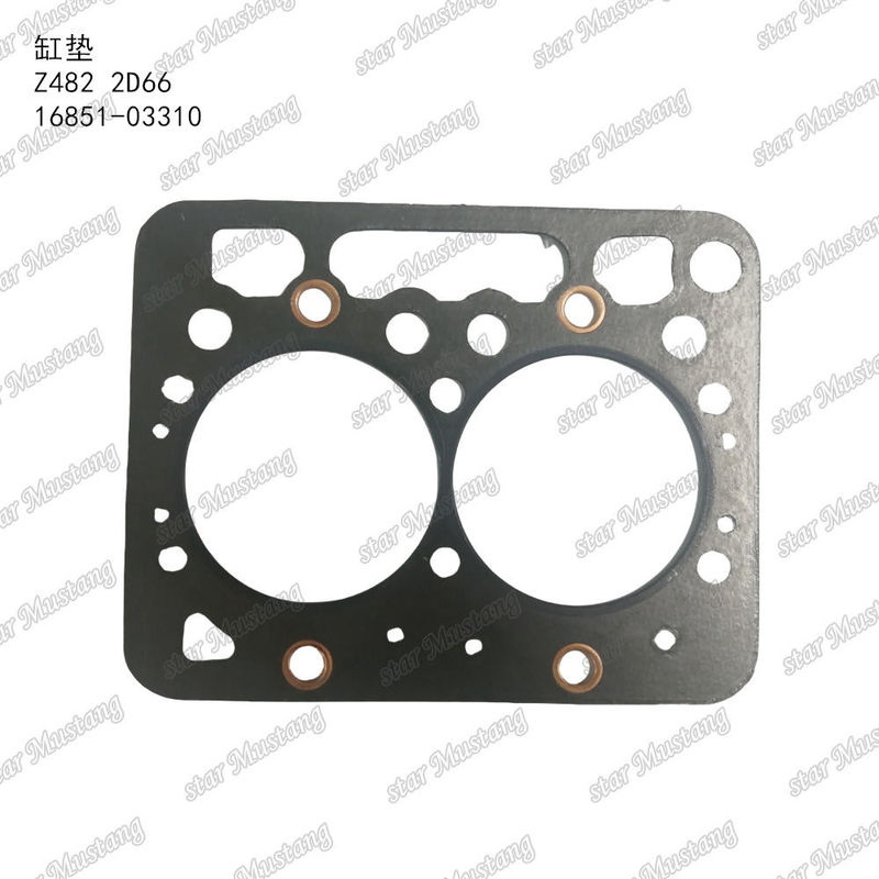Z482 2D66 Zylinderkopfdichtung Asbest Alter Typ 16851-03310 geeignet für Kubota-Motoren
