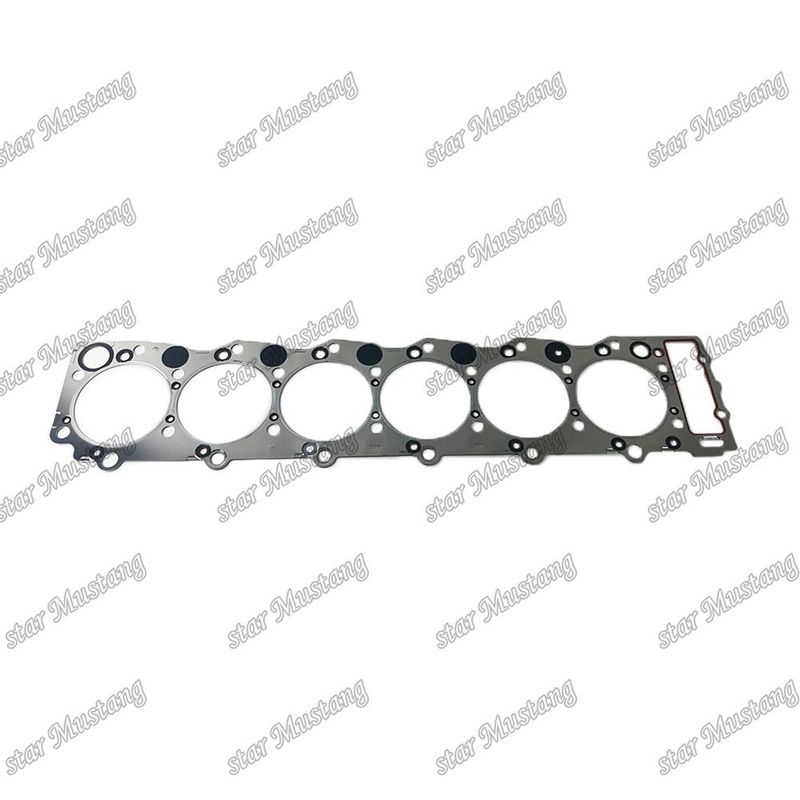 Dichtung des Zylinderkopfes 6HH1 Metall 6207-21-2110 für ISUZU-Motoren Ersatzteile