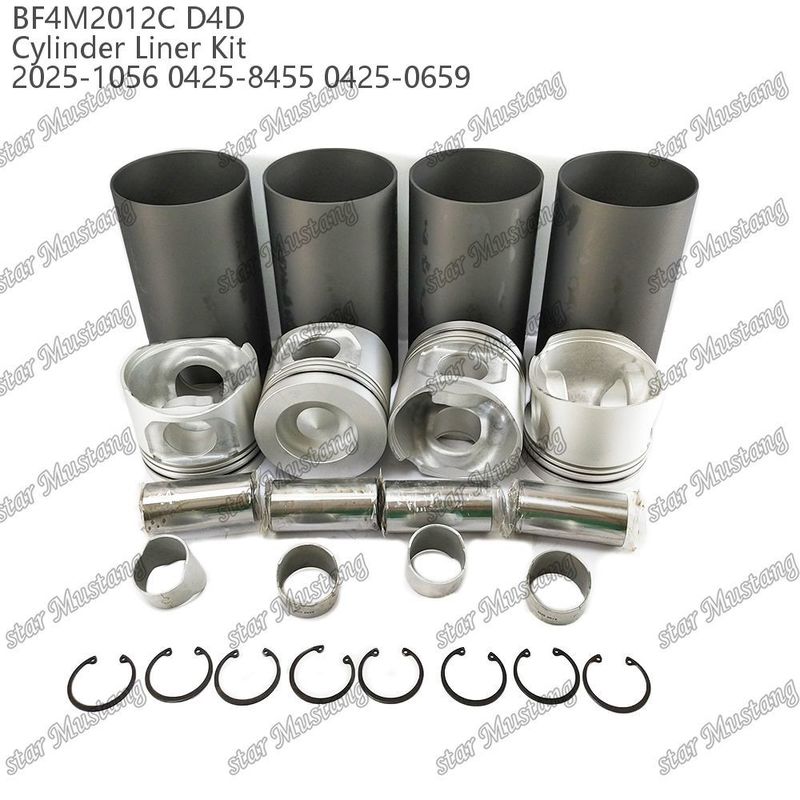 Motorkolben für schwere Nutzfahrzeuge BF4M2012C D4D 2025-1056 0425-8455 0425-0659