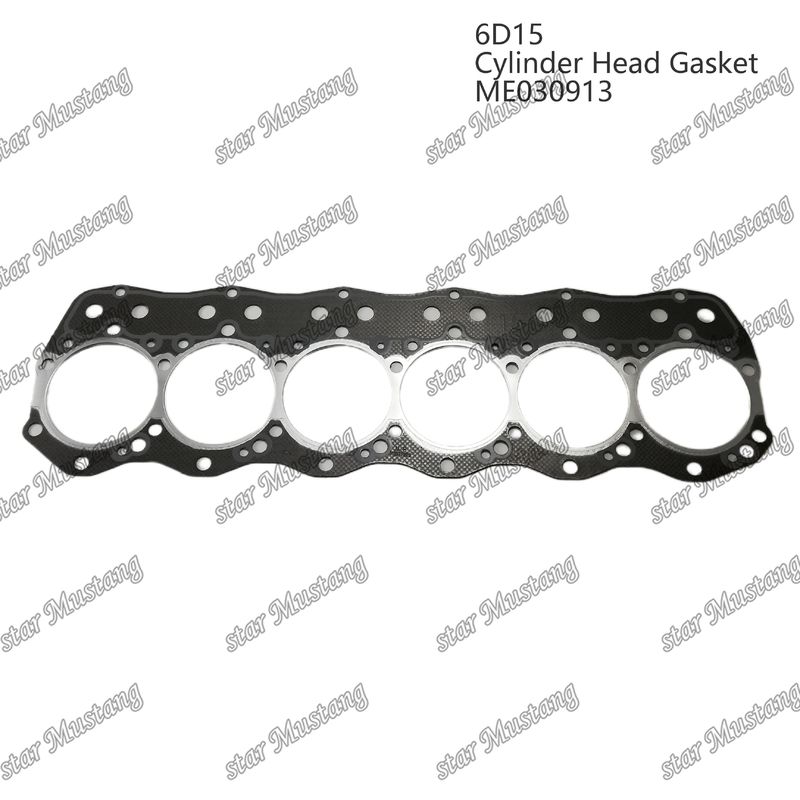 6D15 Zylinderkopfdichtung ME030913 Runder Loch für Mitsubishi-Motoren