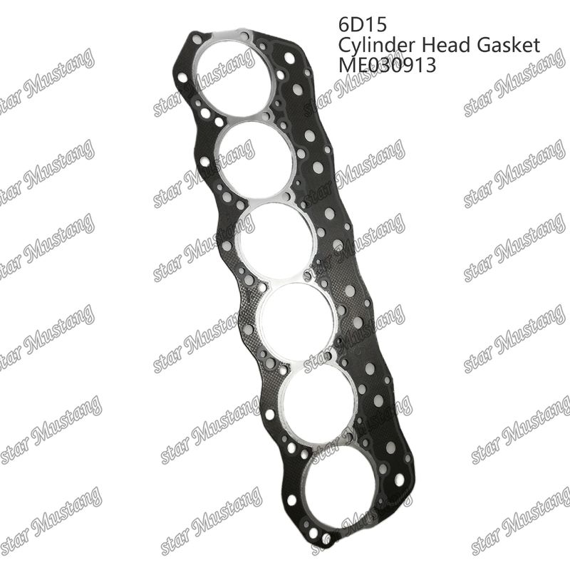 6D15 Zylinderkopfdichtung ME030913 Runder Loch für Mitsubishi-Motoren