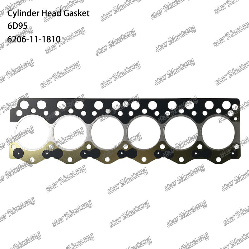 Zylinderkopfverschluss 6D95 Metall 6206-11-1810 für KUMATSU Motoren-Ersatzteile