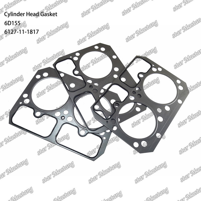 Zylinderkopfverschluss 6D155 Metall 6127-11-1817 für KUMATSU Motoren Ersatzteile