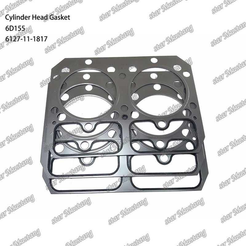 Zylinderkopfverschluss 6D155 Metall 6127-11-1817 für KUMATSU Motoren Ersatzteile