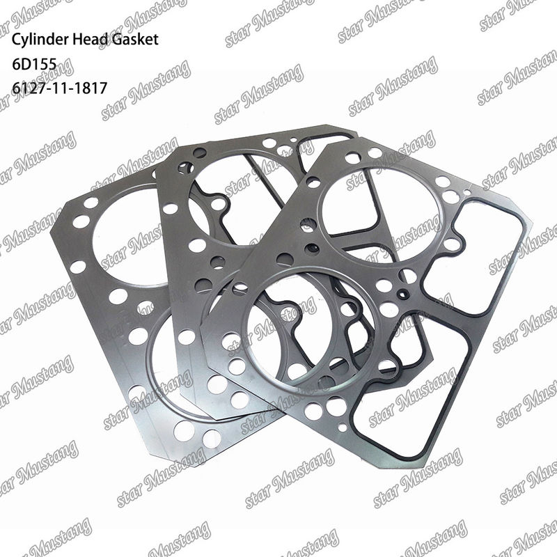 Zylinderkopfverschluss 6D155 Metall 6127-11-1817 für KUMATSU Motoren Ersatzteile