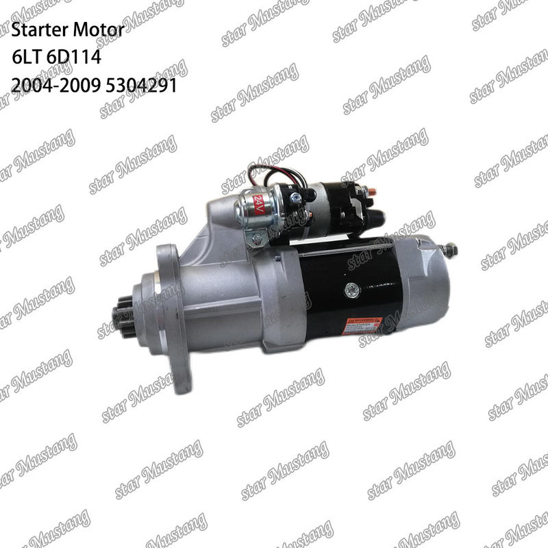 6LT 6D114 PC300-8 Motor Starter Motor 24V 12T 8,5KW 2004-2009 02T911023 5256984 5304291 Für CUMMINS Motor Ersatzteile