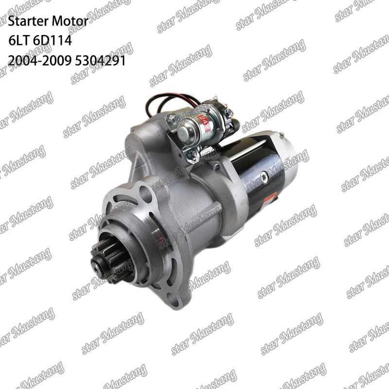 6LT 6D114 PC300-8 Motor Starter Motor 24V 12T 8,5KW 2004-2009 02T911023 5256984 5304291 Für CUMMINS Motor Ersatzteile