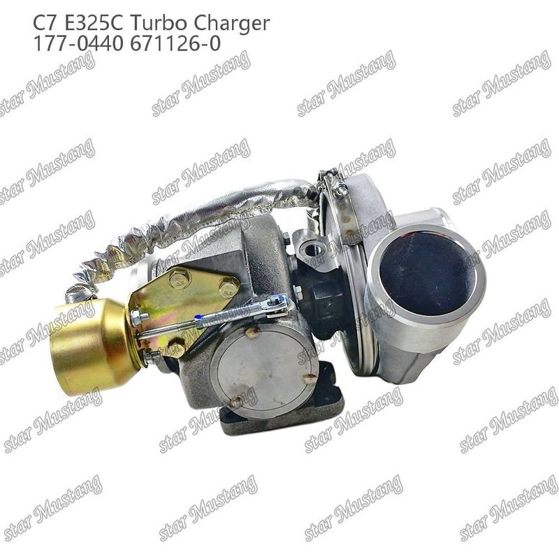 Turbolader C7 E325C 177-0440 671126-0 Motorteil mit integrierter Struktur und 6 Monate