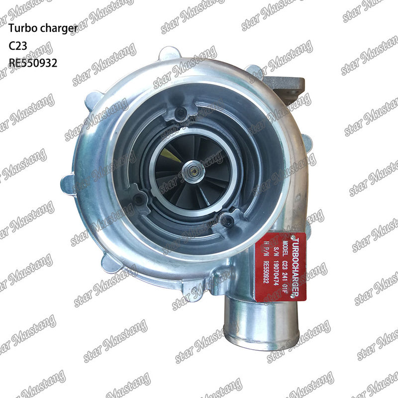 C23 228 John Deere RE550932 ENGINE TURBO CHARGER Motorteil mit integrierter Struktur und 6 Monate