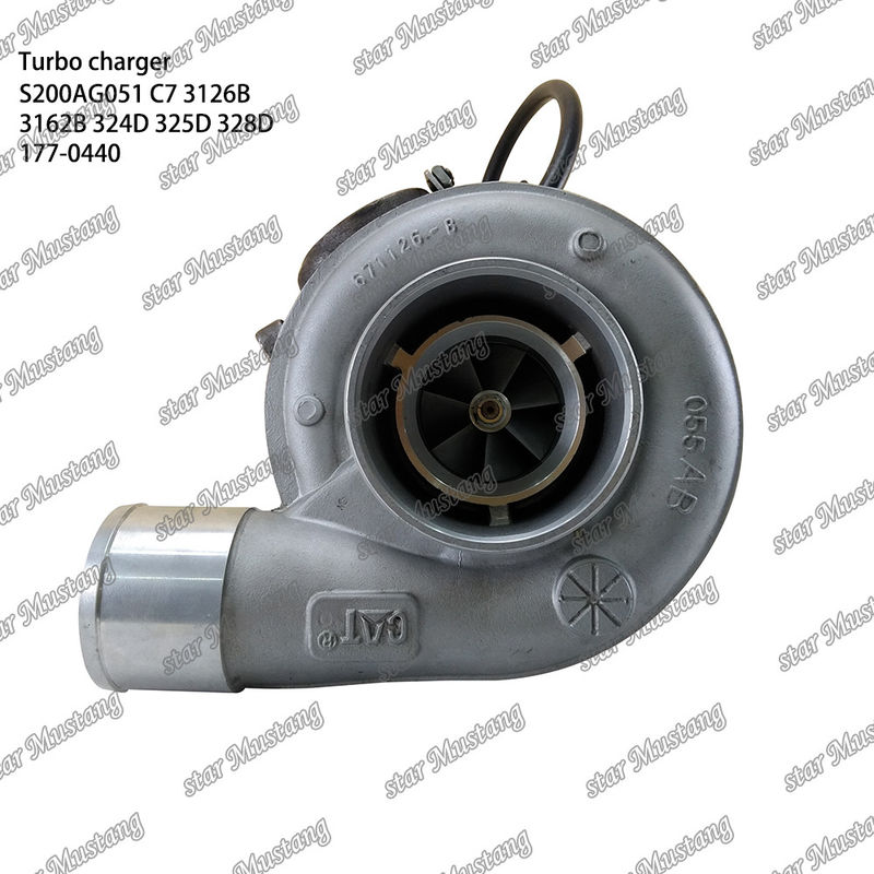 Turbolader S200AG051 C7 3126B 3162B 324D 325D 328D 177-0440 Motorteil mit integrierter Struktur und 6 Monate