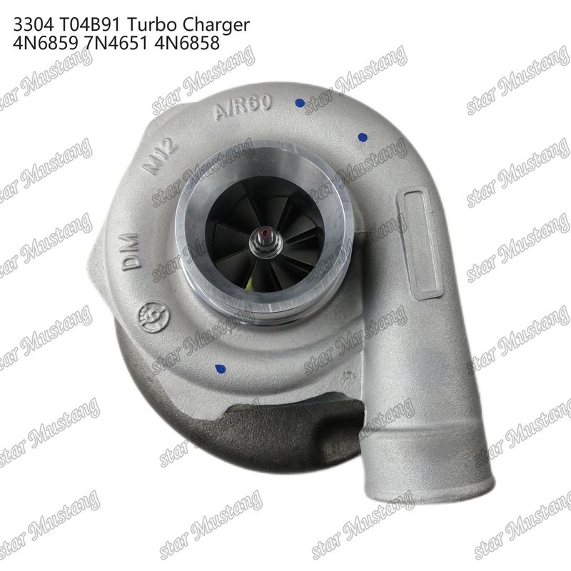Turbolader T04B91 3304 4N6859 7N4651 4N6858 Motorteil mit integrierter Struktur und 6 Monate