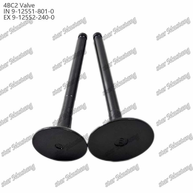 Ventil 4BC2 9-12551-801-0 9-12552-240-0 geeignet für Ersatzteile für Isuzu-Motoren
