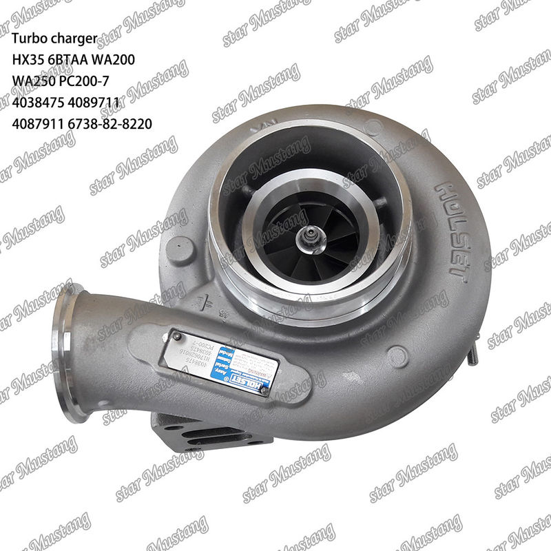 Integralstruktur Turbolader HX35 6BTAA WA200 WA250 PC200-7 4038475 4089711 4087911 6738-82-8220 Motorteil