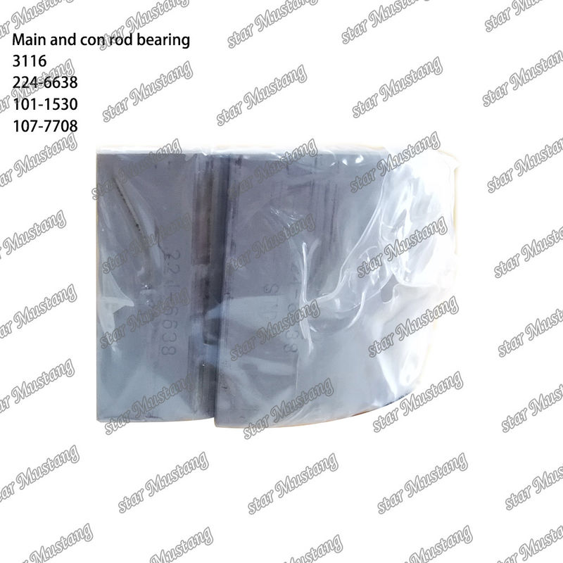 Hauptlager und Con-Rod-Lager 3116 224-6638 101-1530 107-7708 Std geeignet für Caterpillar Motor Ersatzteile