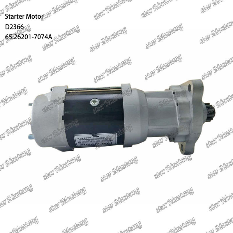 D2366 Motor Starter Motor 39MT 24V 9.0KW 11T 65.26201-7074A Für DOOSAN DAEWOO Motor Ersatzteile