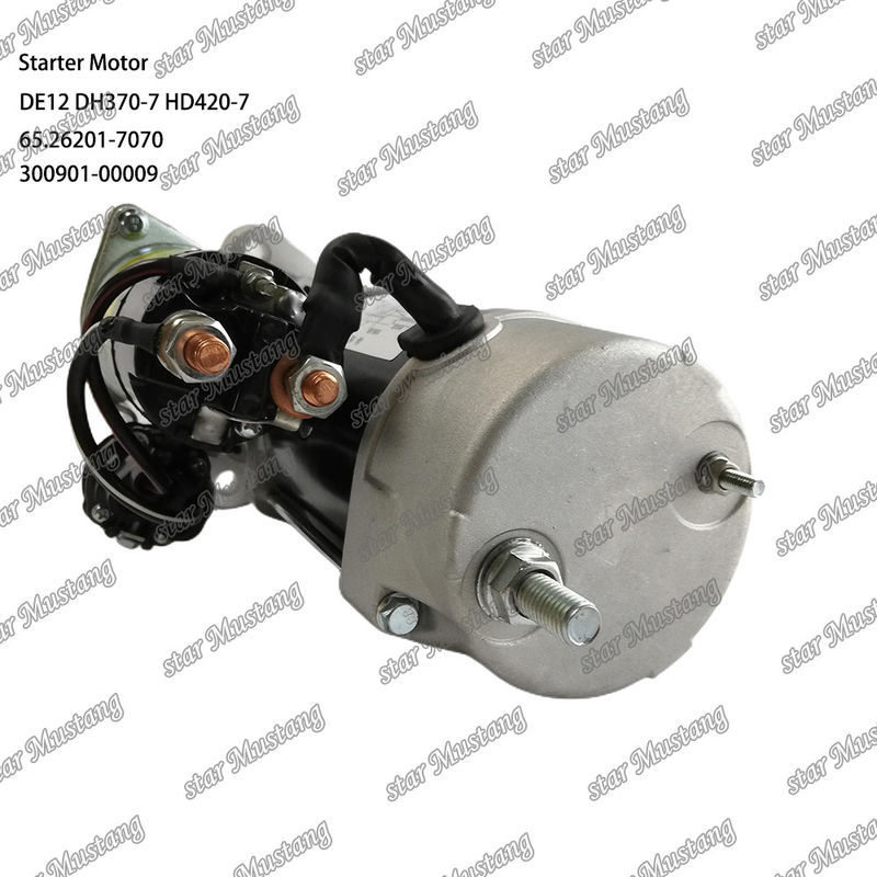 DE12 DH370-7 HD420-7 Motor Starter Motor 24V 11T 9KW 65.26201-7070 300901-00009 Für DOOSAN DAEWOO Motor Ersatzteile