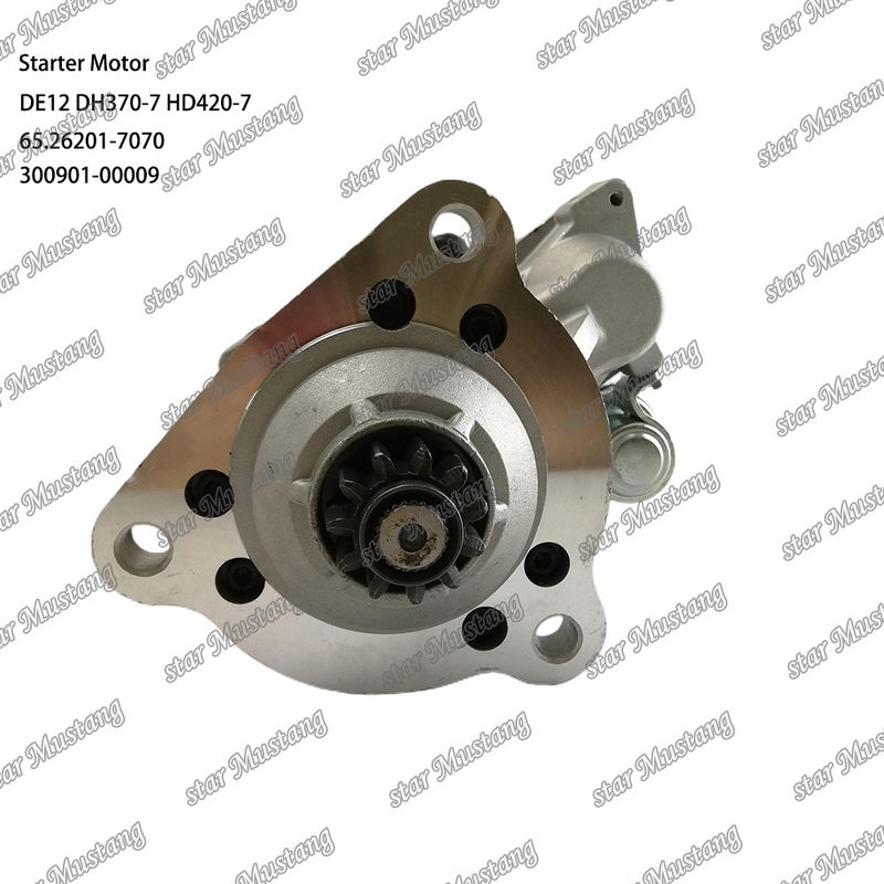DE12 DH370-7 HD420-7 Motor Starter Motor 24V 11T 9KW 65.26201-7070 300901-00009 Für DOOSAN DAEWOO Motor Ersatzteile