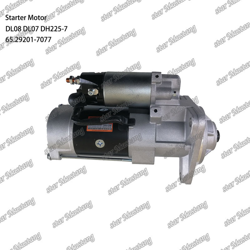 DL08 DL07 DH225-7 Motor Starter Motor 24V 11T 5.5KW 65.29201-7077 Für DOOSAN DAEWOO Motor Ersatzteile