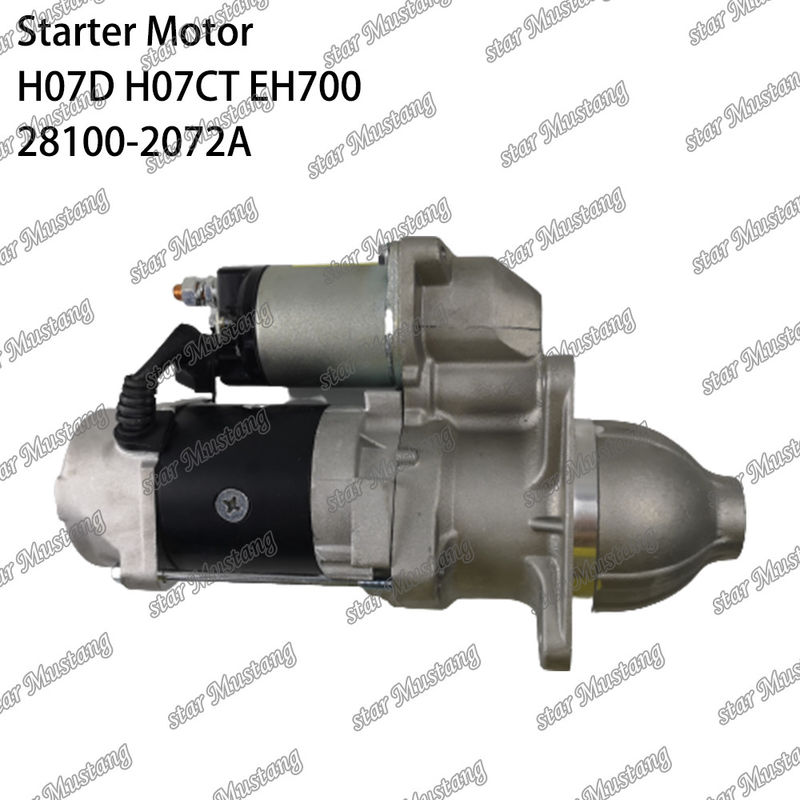 H07D H07CT EH700 EX220-5 Motor Starter Motor 24V 11T 5.5KW 28100-2072A 28100-1443A 28100-2271 Für HINO Motor Ersatzteile