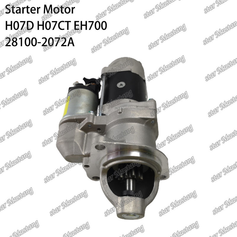 H07D H07CT EH700 EX220-5 Motor Starter Motor 24V 11T 5.5KW 28100-2072A 28100-1443A 28100-2271 Für HINO Motor Ersatzteile