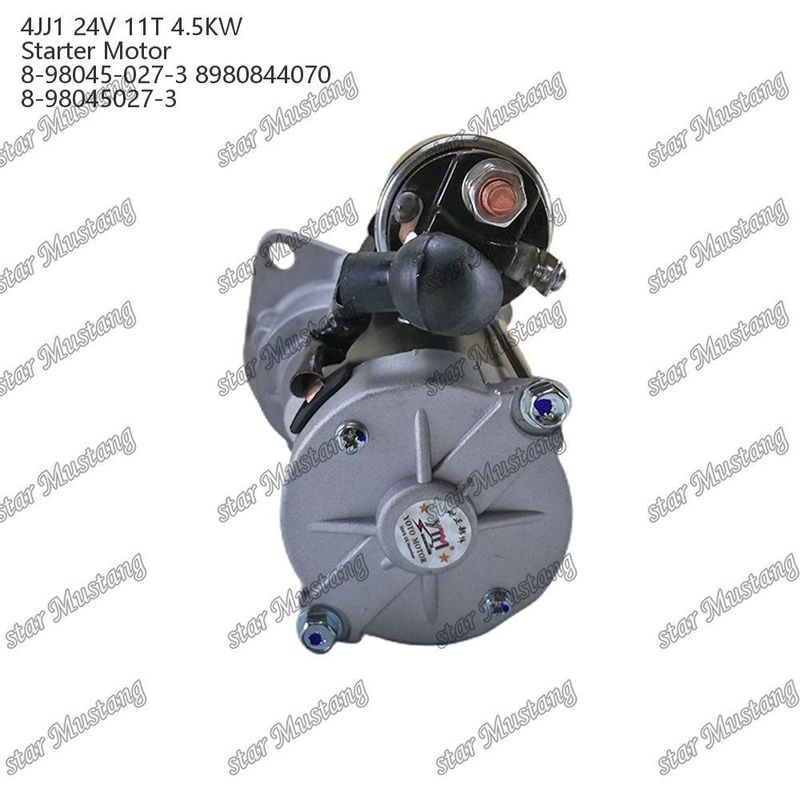 4JJ1 Motor Starter Motor 24V 11T 4.5KW 8-98045-027-3 8980844070 8-98045027-3 Für ISUZU Motor Ersatzteile