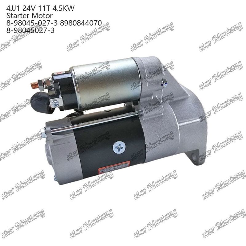 4JJ1 Motor Starter Motor 24V 11T 4.5KW 8-98045-027-3 8980844070 8-98045027-3 Für ISUZU Motor Ersatzteile