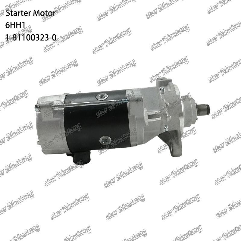 Situation 6HH1 Motor Starter Motor 11T 24V 5.0KW 1-81100323-0 1-81100307-0 für ISUZU Motor Ersatzteile