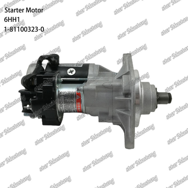 Situation 6HH1 Motor Starter Motor 11T 24V 5.0KW 1-81100323-0 1-81100307-0 für ISUZU Motor Ersatzteile