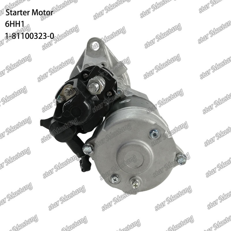 Situation 6HH1 Motor Starter Motor 11T 24V 5.0KW 1-81100323-0 1-81100307-0 für ISUZU Motor Ersatzteile