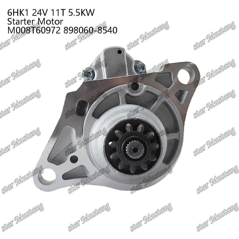 6HK1 Motor Starter Motor 24V 11T 5.5KW M008T60972 898060-8540 Für ISUZU Motor Ersatzteile