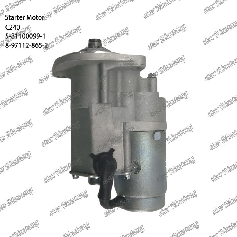 C240 Motor Starter Motor 9T 12V 5-81100099-1 8-97112-865-2 für ISUZU Motor Ersatzteile