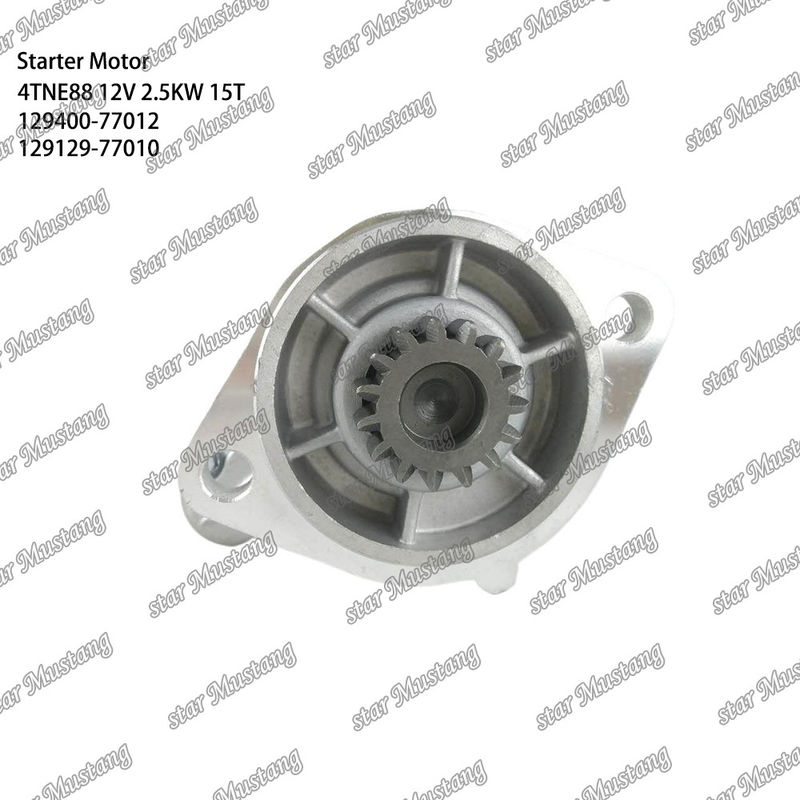 4TNE88 Motor Startermotor 12V 2,5KW 15T 129400-77012 129129-77010 für YANMAR Motor Ersatzteile