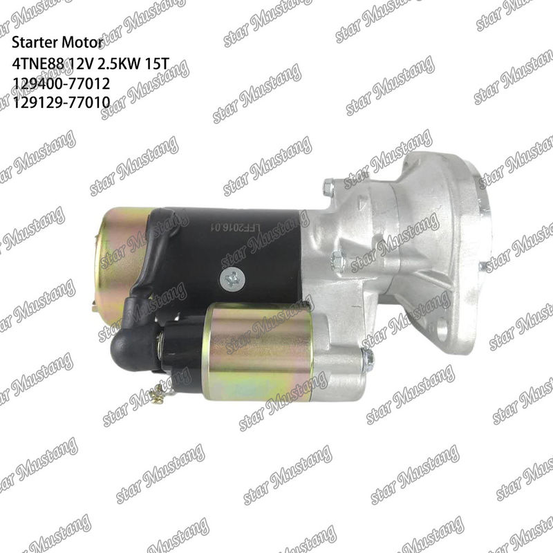4TNE88 Motor Startermotor 12V 2,5KW 15T 129400-77012 129129-77010 für YANMAR Motor Ersatzteile