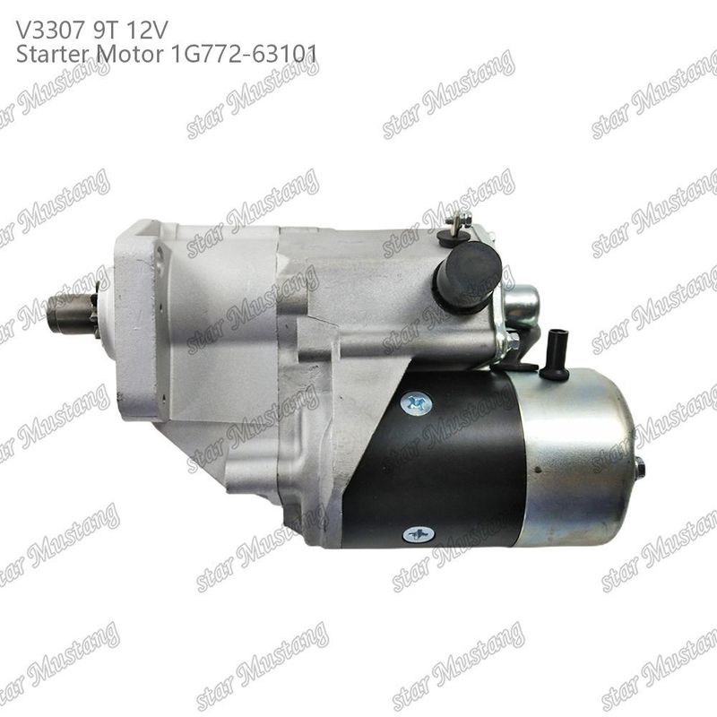 Startmotor V3307 9T 12V 1G772-63101 geeignet für für KUBOTA Motorteile