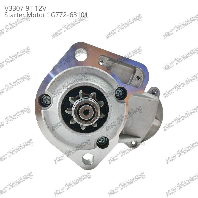 Startmotor V3307 9T 12V 1G772-63101 geeignet für für KUBOTA Motorteile