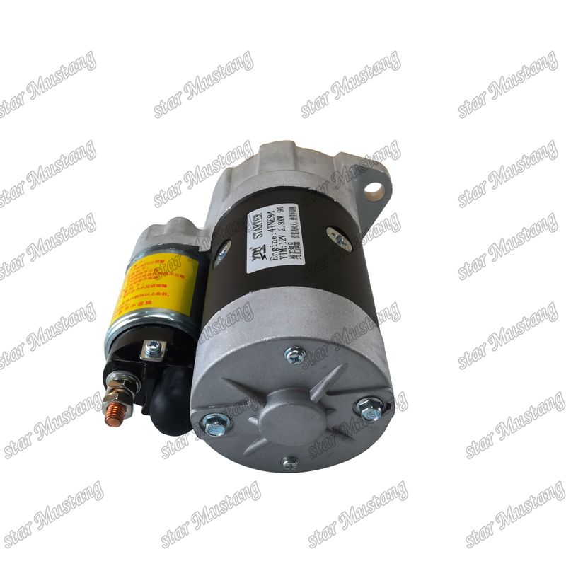 4TNE94 Motor Starter Motor 12V 2.8KW 9T für YANMAR Motor Ersatzteile