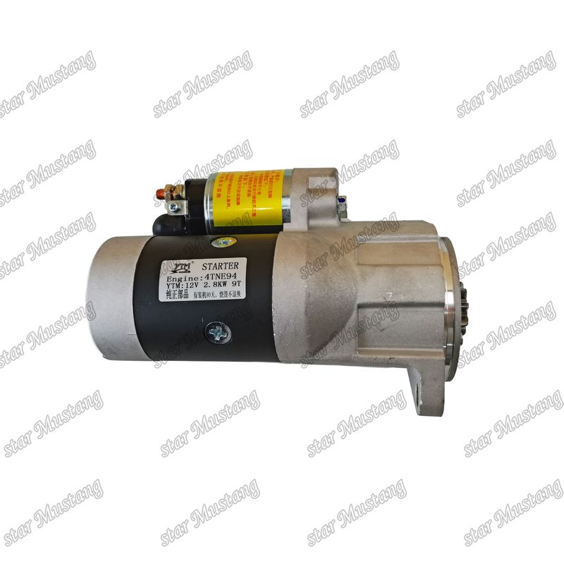 4TNE94 Motor Starter Motor 12V 2.8KW 9T für YANMAR Motor Ersatzteile