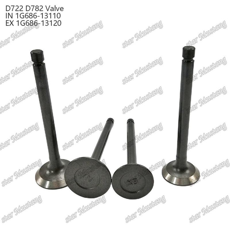 Integralstrukturventil ZB400 ZB500 Z400 Z430 Z482 D722 D782 IN 14601-13110 EX 14601-13120 Dieselmotor-Teil Originalbestand mit Online-Support Nach