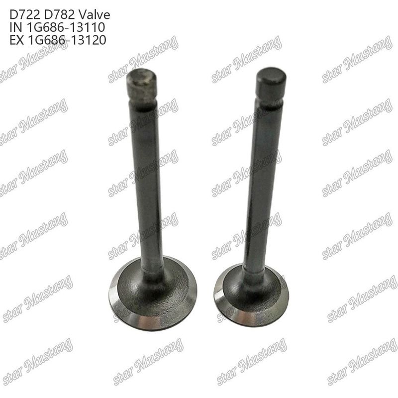 Integralstrukturventil ZB400 ZB500 Z400 Z430 Z482 D722 D782 IN 14601-13110 EX 14601-13120 Dieselmotor-Teil Originalbestand mit Online-Support Nach