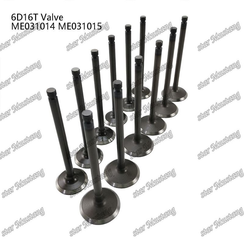 Integral-Struktur-Ventil 6D16T IN ME031014 EX ME031015 Dieselmotor-Teil Originalbestand mit Online-Support nach